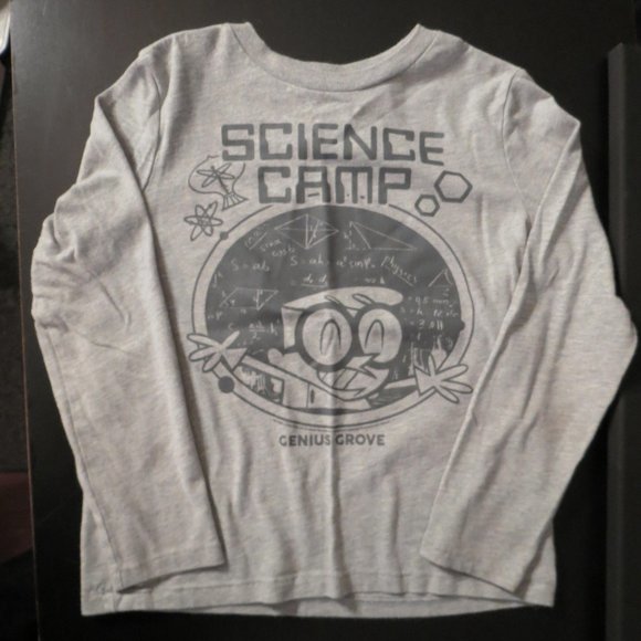 Gap Kids Science Camp Genius Grove Long Sleeve T-Shirt - EUC - Picture 1 of 3